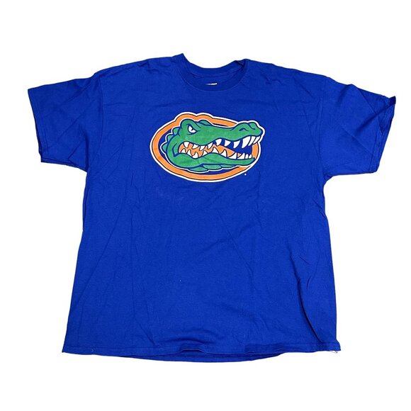 Box Seat Clothing XXL UF Florida Gator TShirt Blue Short Sleeve Graphic Print - Picture 2 of 9